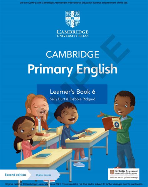 Cambridge Primary English Learner's Book 6 with Digital Access Sample ...