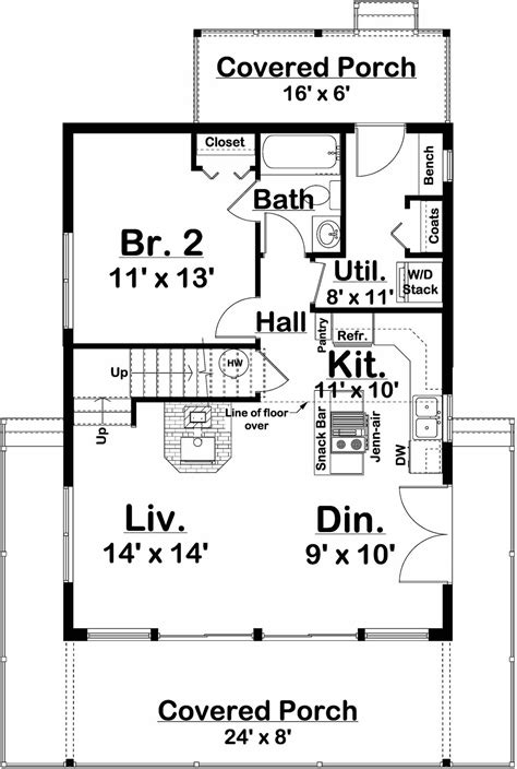 2 Bedroom House Floor Plan Measurements | Floor Roma