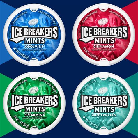 Ice Breakers Mints, Wintergreen, Sugar Free, 1.5 Ounce (8 Count) - Buy Online in UAE. | Grocery ...