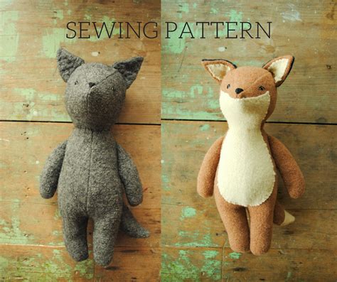 25+ Stuffed Wolf Sewing Pattern - IrmeetMarkie