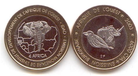 Africa - Coins of Burkina Faso