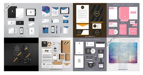 Compilation: 22 Free Corporate Brand Identity Packages | Freepik Blog