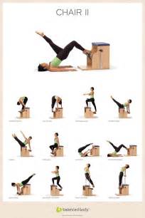 Printable Pilates Chair Exercises