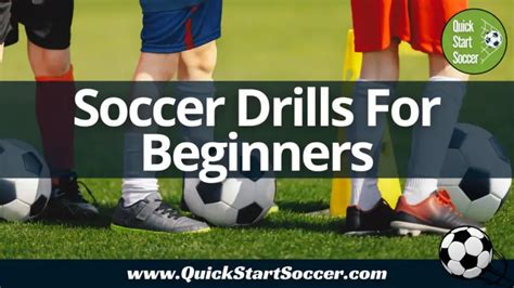 6 Awesome Soccer Drills For Beginners | Coaching Basic Soccer Skills ...