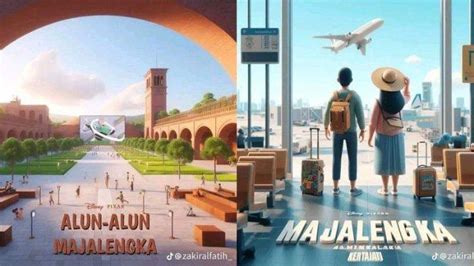 Setelah Meme Planet Majalengka, Kini Ramai Animasi Majalengka ala Poster Disney Pixar di Medsos ...