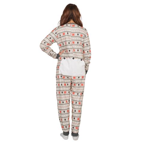 Butt Flap Pajama Jumpsuits