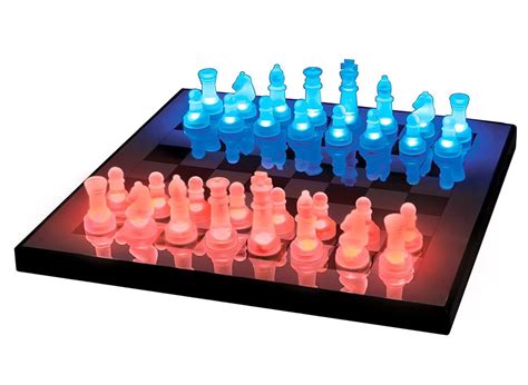 This Chess Set Lights up When You Play