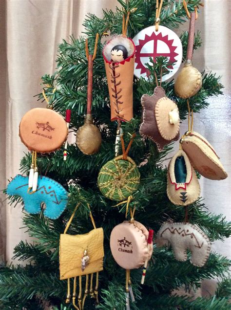 Native American Christmas Tree Ornaments All Hand Crafted Native ...