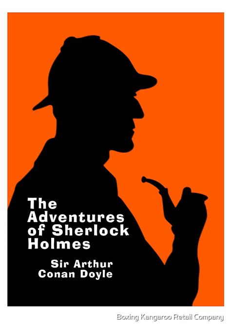 "The Adventures of Sherlock Holmes Book Cover" by Ian Fox | Redbubble