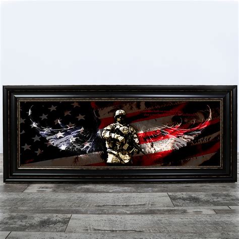 Military Art for Sale - No Greater Love Art