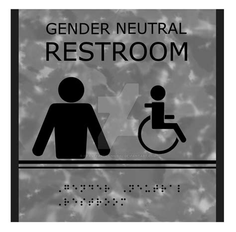 Gender Neutral Bathroom by GraveYardCannibal on DeviantArt