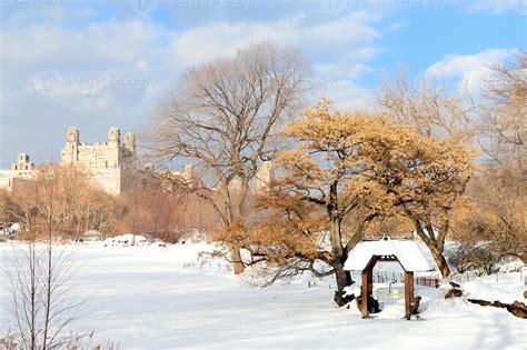 New York City Manhattan Central Park in winter 8336440 Stock Photo at ...