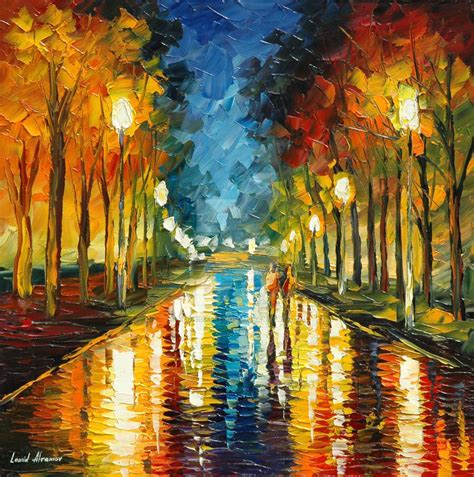 Color reflection by Leonid Afremov by Leonidafremov on DeviantArt