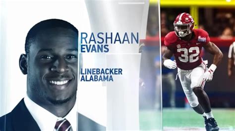 Combine Workout: Alabama LB Rashaan Evans