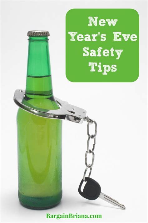 New Year's Eve Safety Tips - BargainBriana