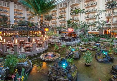 The Gaylord Opryland Resort Hotel in Nashville, Tennessee