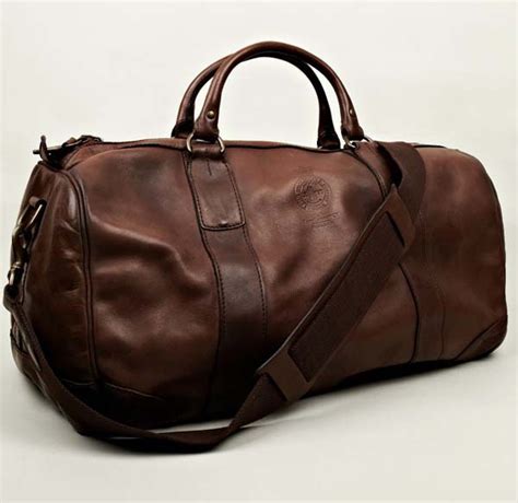 Leather Gym Bag - All Fashion Bags