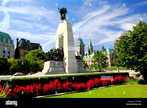 The Canadian War Memorial monument in Ottawa Canada Stock Photo - Alamy