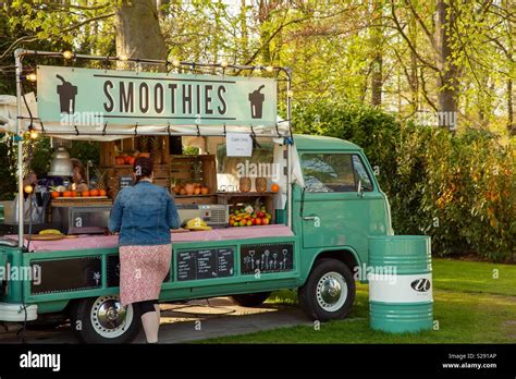 Street food car Stock Photo - Alamy