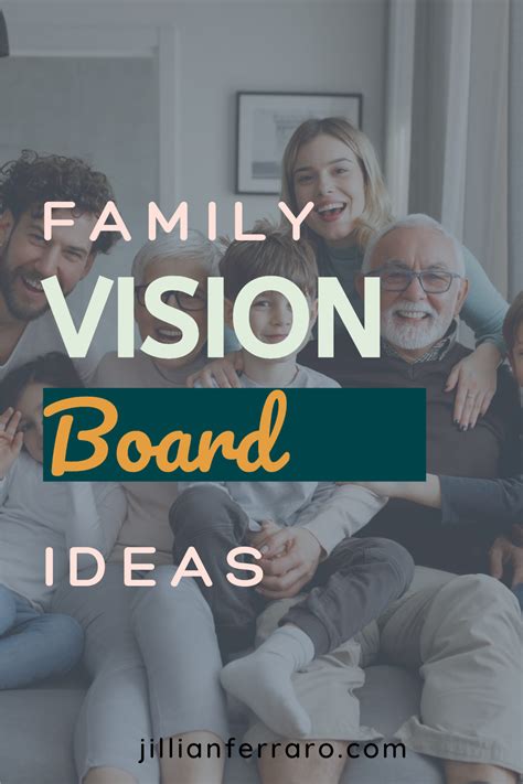 How to Create a Family Vision Board — jillianferraro.com