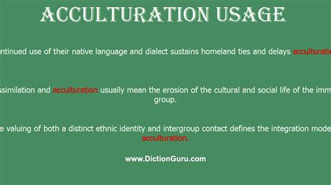 acculturation: How to pronounce acculturation with Phonetic and Examples - YouTube