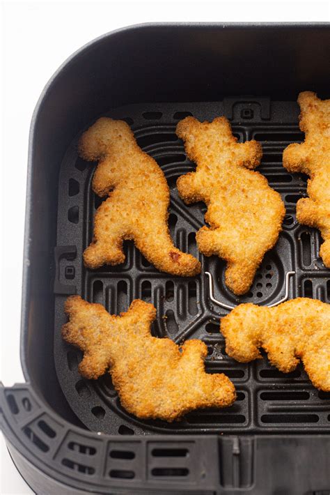 Air-fryer Dino Nuggets - The Flexible Fridge