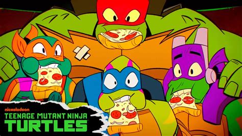 TMNT's Most DELICIOUS Pizza Moments 🍕 | Rise | Teenage Mutant Ninja ...