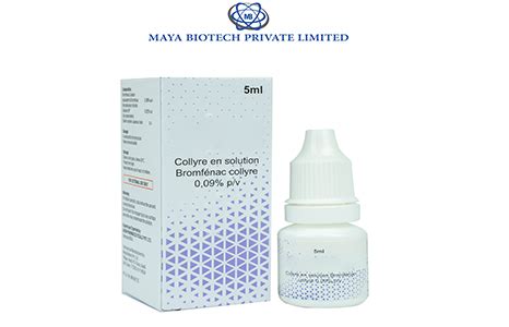 Bromfenac Eye Drops - Mayabiotechindia