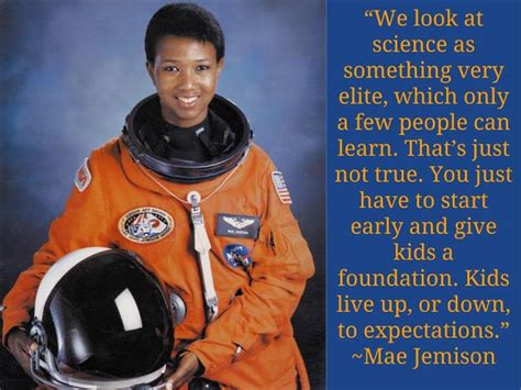 Dr. Mae Jemison is very inspirational and feel her story blends well ...