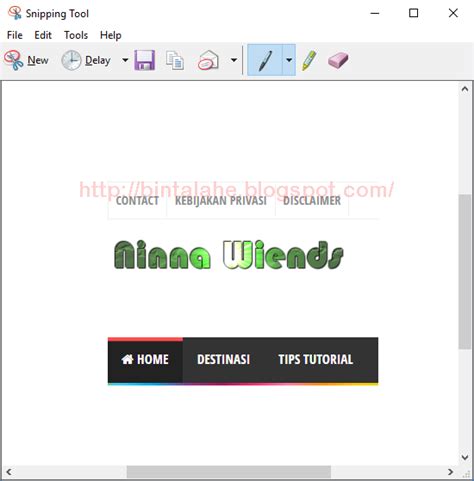 Cara Menggunakan Snipping Tool Windows Untuk Screenshot - Ninna Wiends