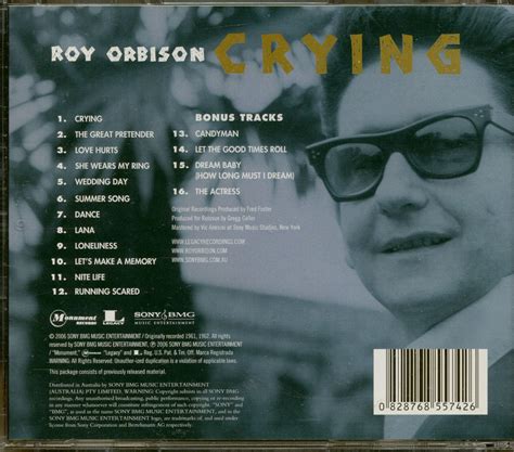 Roy Orbison CD: Crying (CD) - Bear Family Records