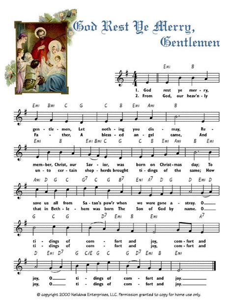 Christmas Carol | Christmas sheet music, Christmas lyrics, Christmas ...