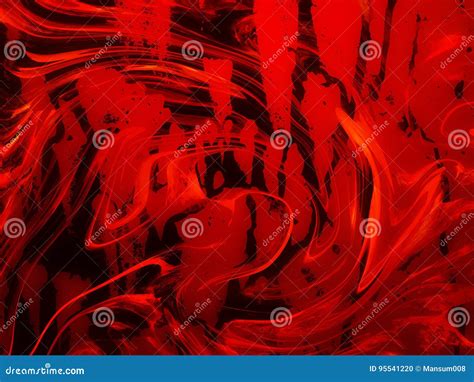 Art Red Color Abstract Pattern Background Stock Illustration ...