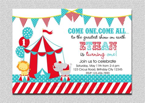 Clown Birthday Party Invitations - Mickey Mouse Invitations Templates