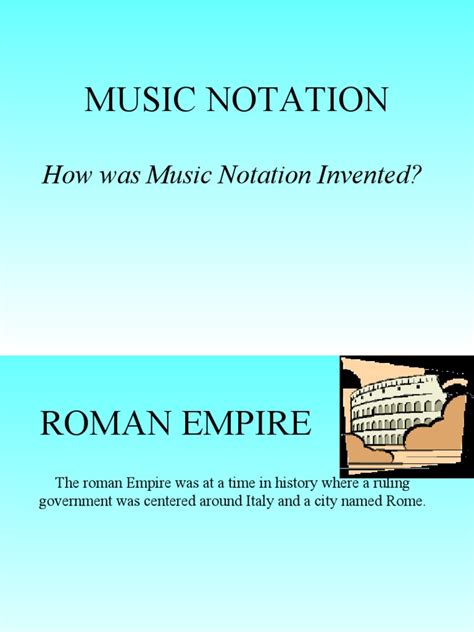 How Was Music Notation Invented? | PDF | Musicology