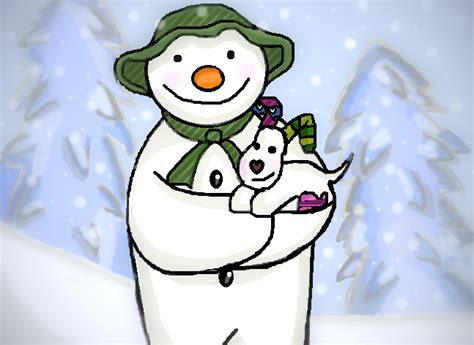 snowman and snowdog by Redpandakitten on DeviantArt