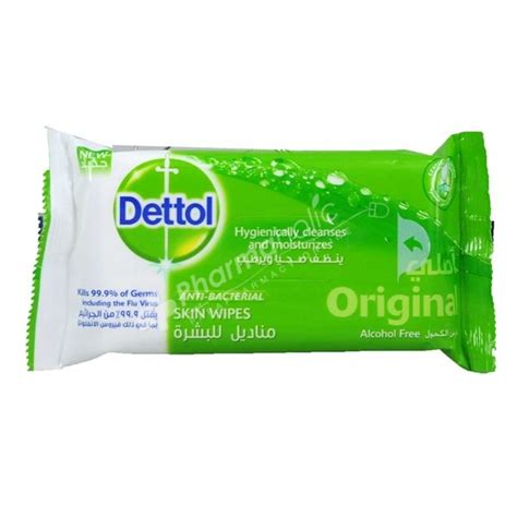 Dettol Original Anti-Bacterial Skin Wipes -10 wipes- pharmaholic