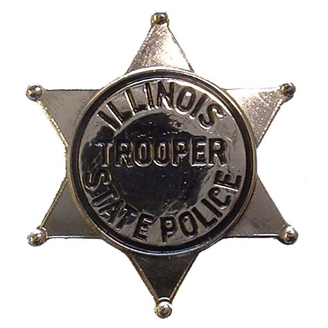 Illinois State Trooper Badge Pin 1" | Michaels