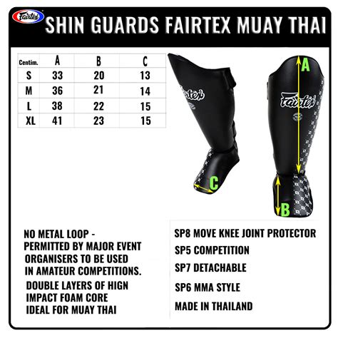 Sporting Goods Boxing & Martial Arts Shin Guards FAIRTEX SP7 TWISTED SHIN PADS GUARDS YELLOW ...