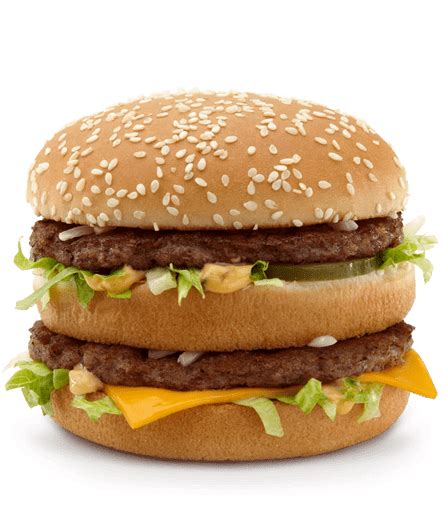 McDonald's Big Mac transparent PNG - StickPNG