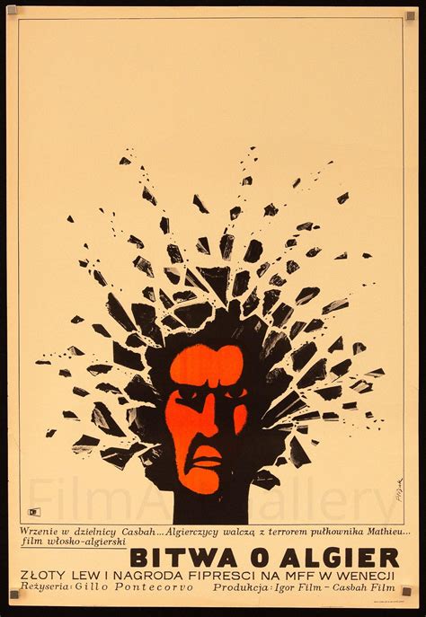 The Battle of Algiers Movie Poster 1968 Polish A1 (23x33)