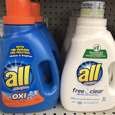 All Laundry Detergent Deal - Free At Walgreens Or $0.99 At Cvs! - Free All Detergent Printable ...