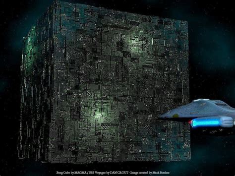 Star Trek Borg Cube Wallpapers - Wallpaper Cave