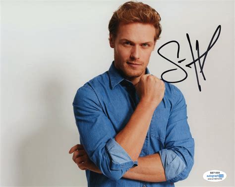 Sam Heughan Outlander Signed Autograph 8x10 Photo ACOA | Outlaw Hobbies ...