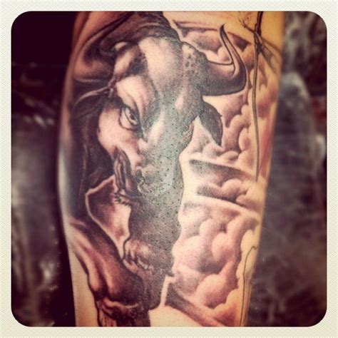 Raging bull #tattoo | Bull tattoos, Raging bull, Forearm tattoos