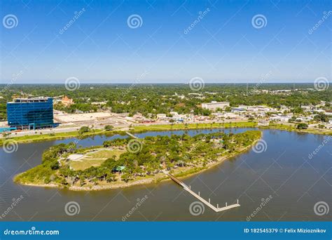 Manatee Island Daytona Beach FL and Dog Park Stock Image - Image of ...