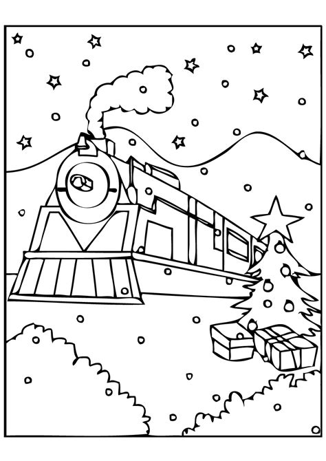 Polar Express Coloring Pages - Best Coloring Pages For Kids