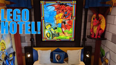 LEGOLAND Castle Hotel Billund: LEGO Knight's Castle Room Tour 2019! - YouTube