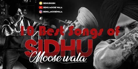 10 Best Sidhu Moose Wala Songs every 'Sidhu' Lover Must Listen - Siachen Studios