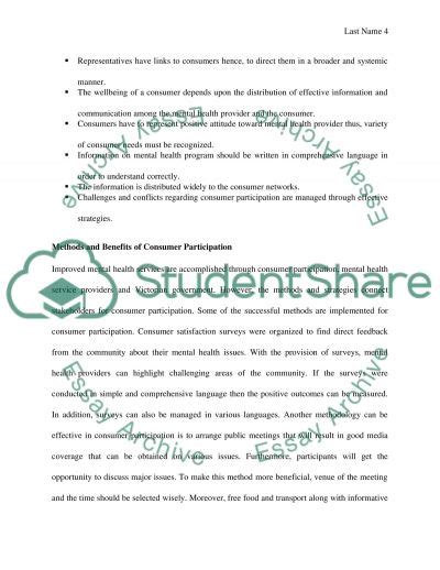 Mental Health Essay Example | Topics and Well Written Essays - 1750 words